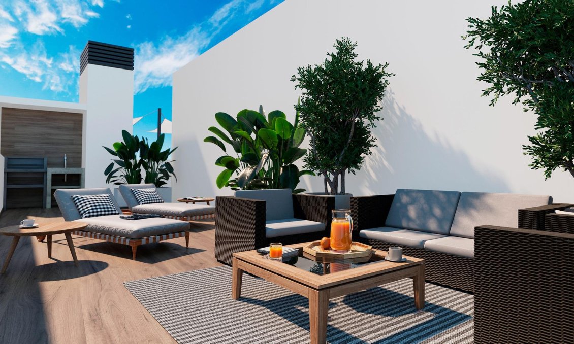 Neue Gebäude - Penthouse -
Torrevieja - Playa de El Cura