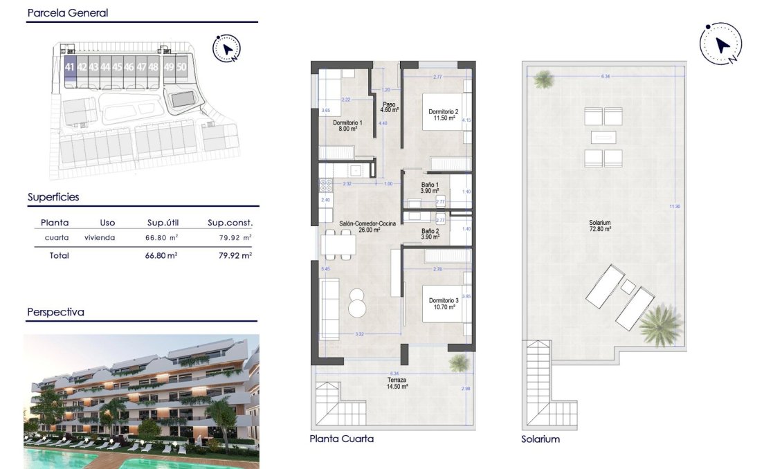 New Build - Penthouse -
San Javier - Santiago De La Ribera