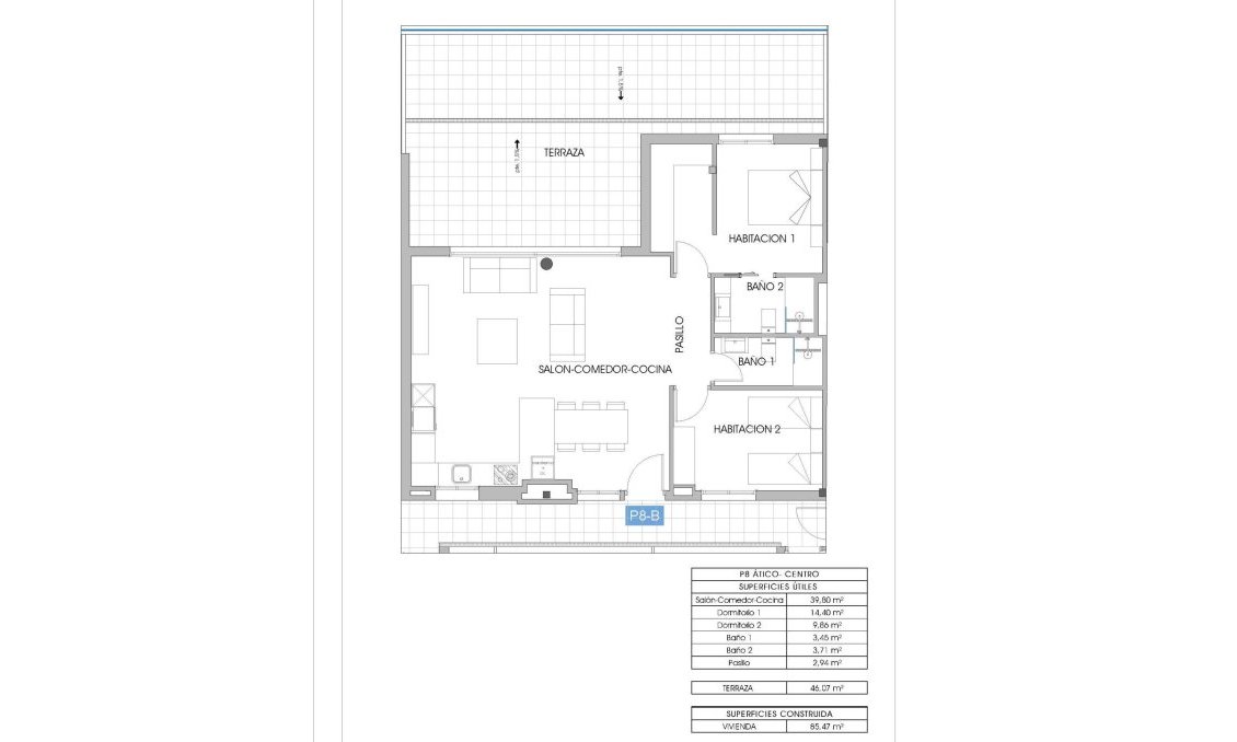 Neue Gebäude - Penthouse -
Villajoyosa - Cala de Finestrat