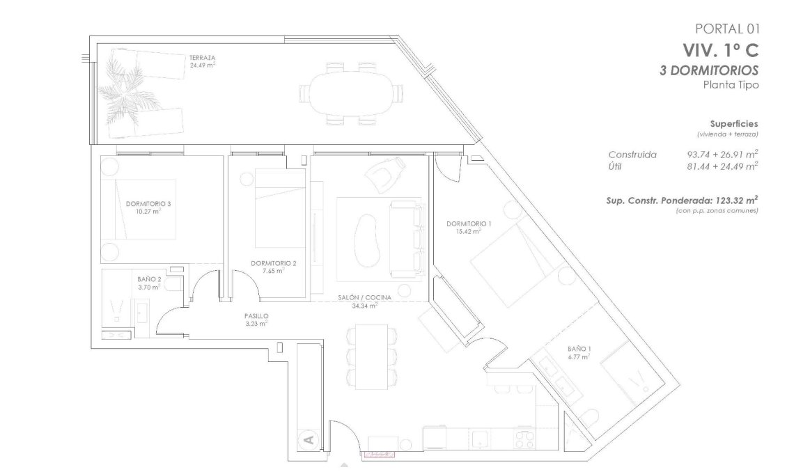 New Build - Apartment -
Fuengirola - Los Pacos