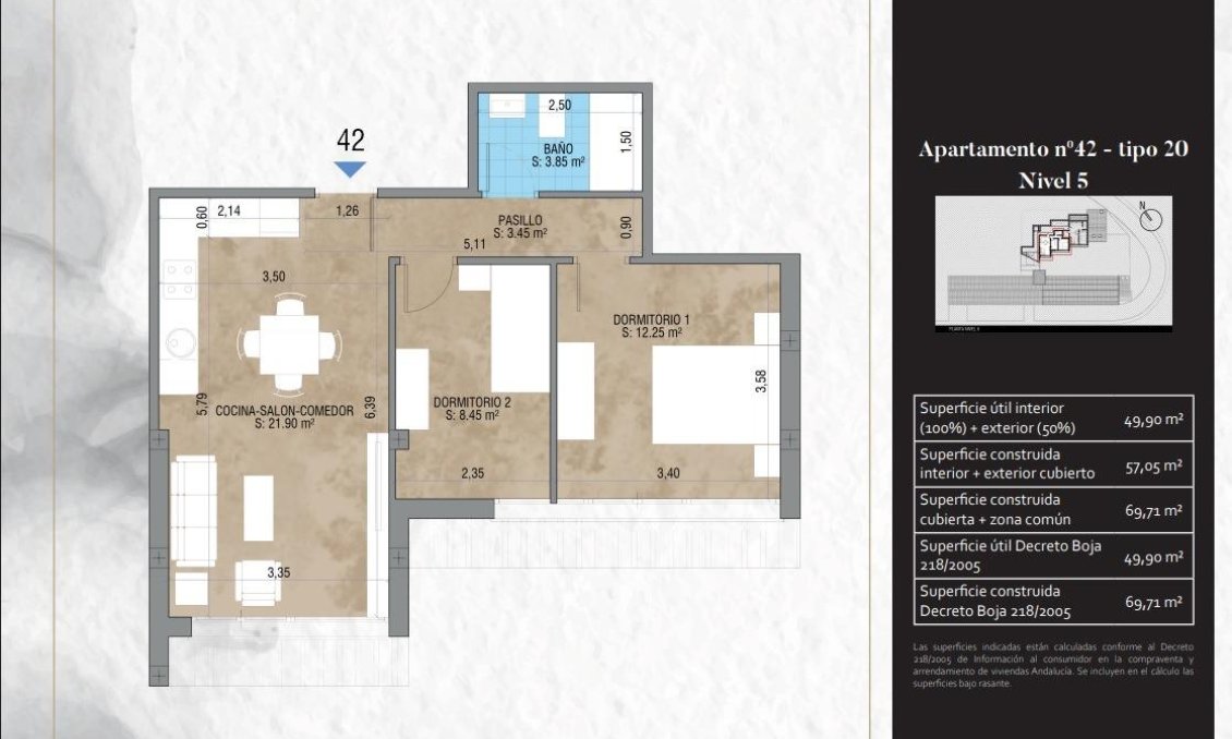 New Build - Penthouse -
Monachil - Sierra Nevada Ski