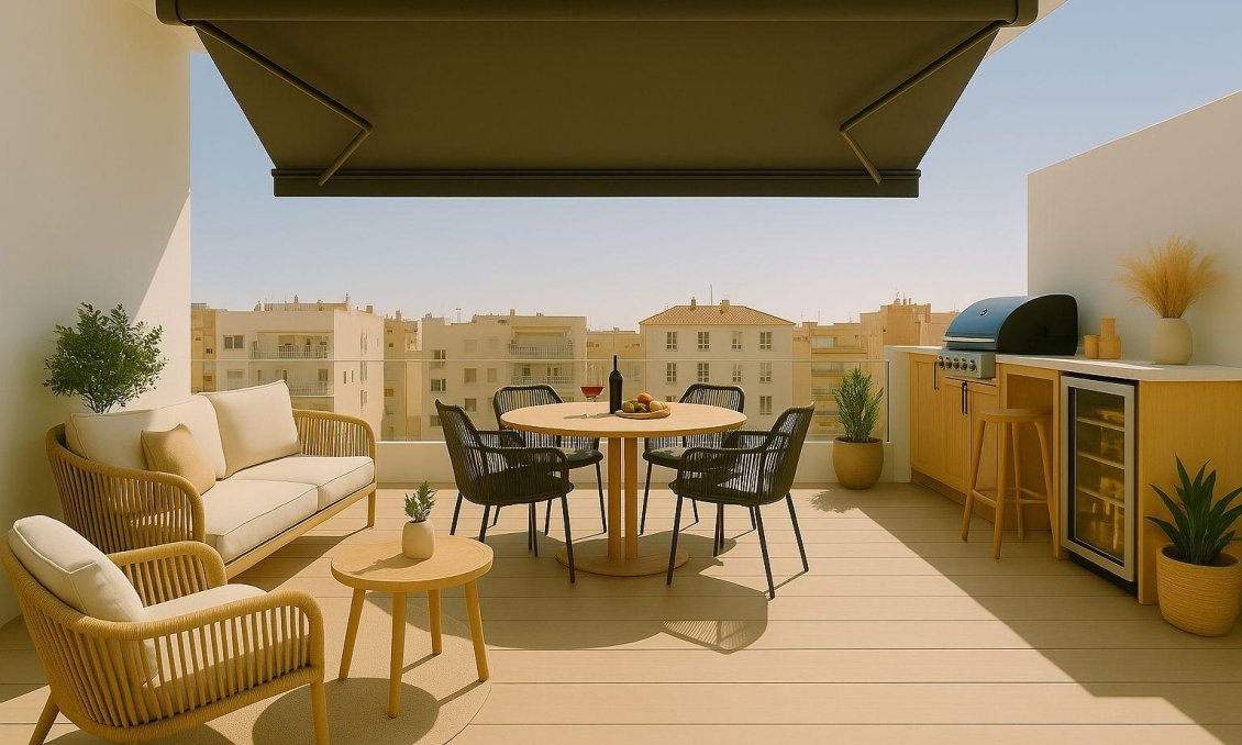 Neue Gebäude - Penthouse -
Guardamar del Segura - Pueblo