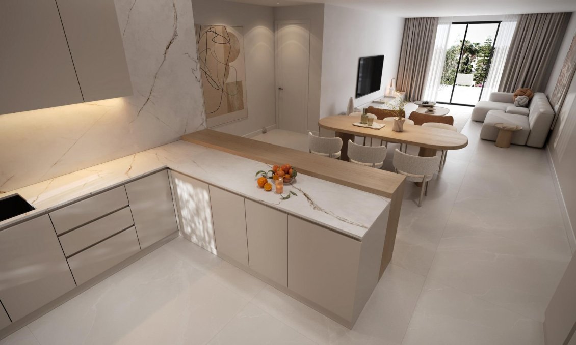 New Build - Ground floor apartment -
Estepona - Resinera Voladilla