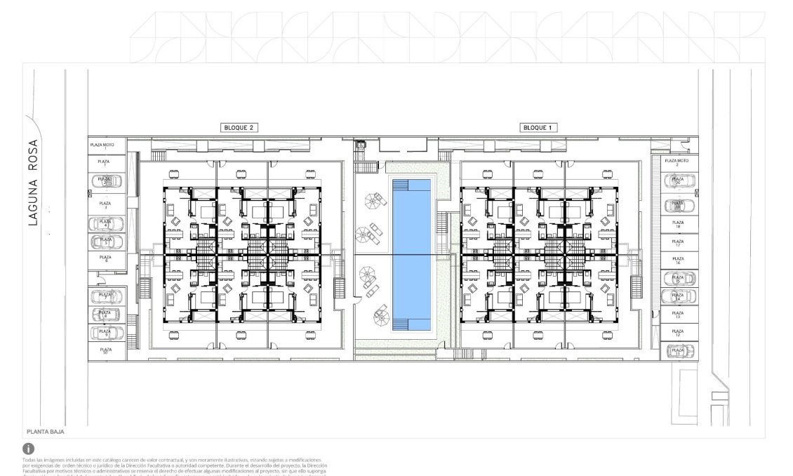 Neue Gebäude - Bungalow -
Torrevieja - Lago Jardín II