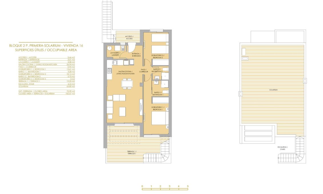 Obra nueva - Top Floor Bungalow -
Orihuela - Vistabella Golf