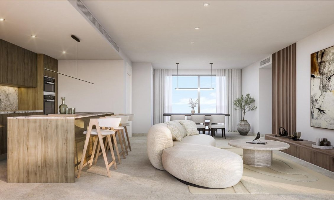 New Build - Ground floor apartment -
Fuengirola - Higueron