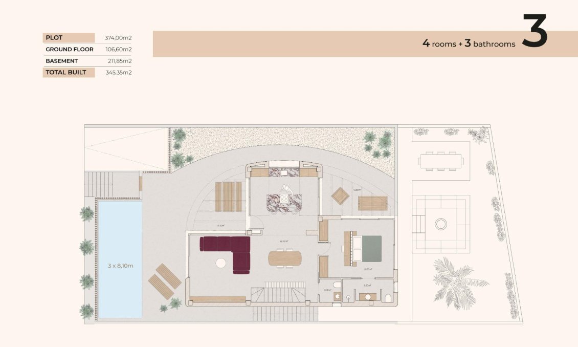 Neue Gebäude - Villa -
Algorfa - La Finca Golf