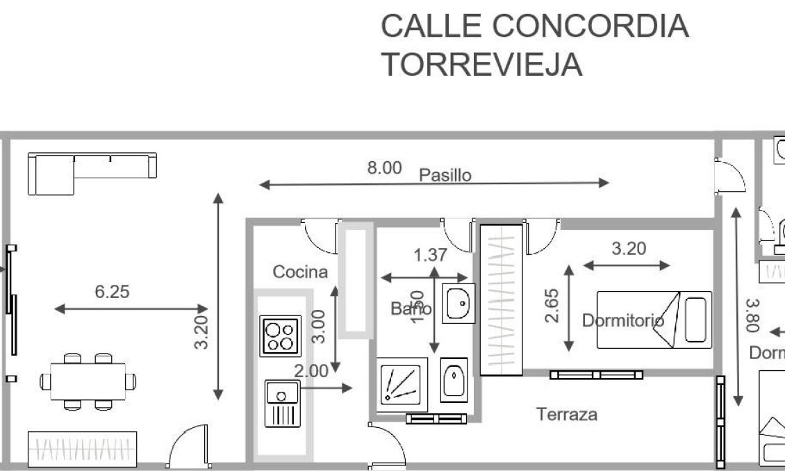 Resale - Apartment -
Torrevieja - Estacion De Autobuses
