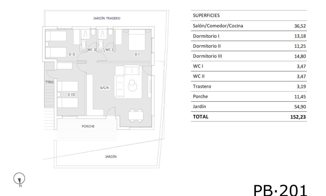 Neue Gebäude - Bungalow -
San Miguel de Salinas - Pueblo