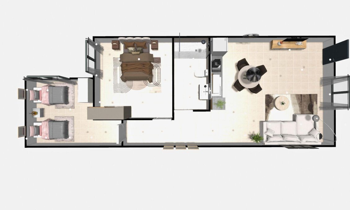 Neue Gebäude - Bungalow -
Hondón de las Nieves - La Canalosa