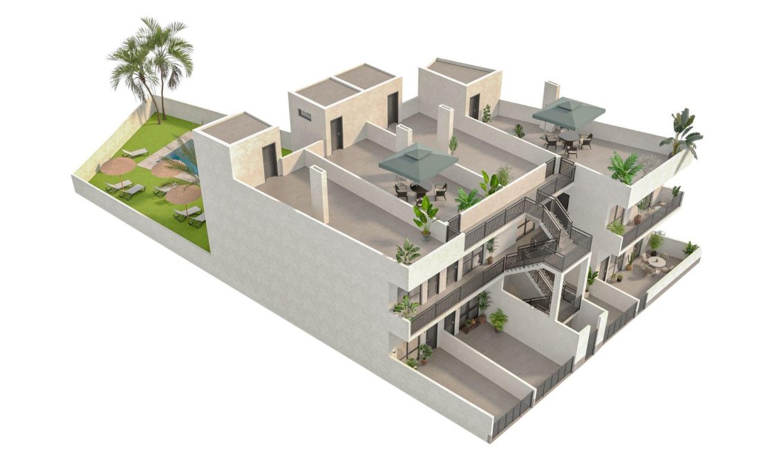 Neue Gebäude - Bungalow -
Hondón de las Nieves - La Canalosa