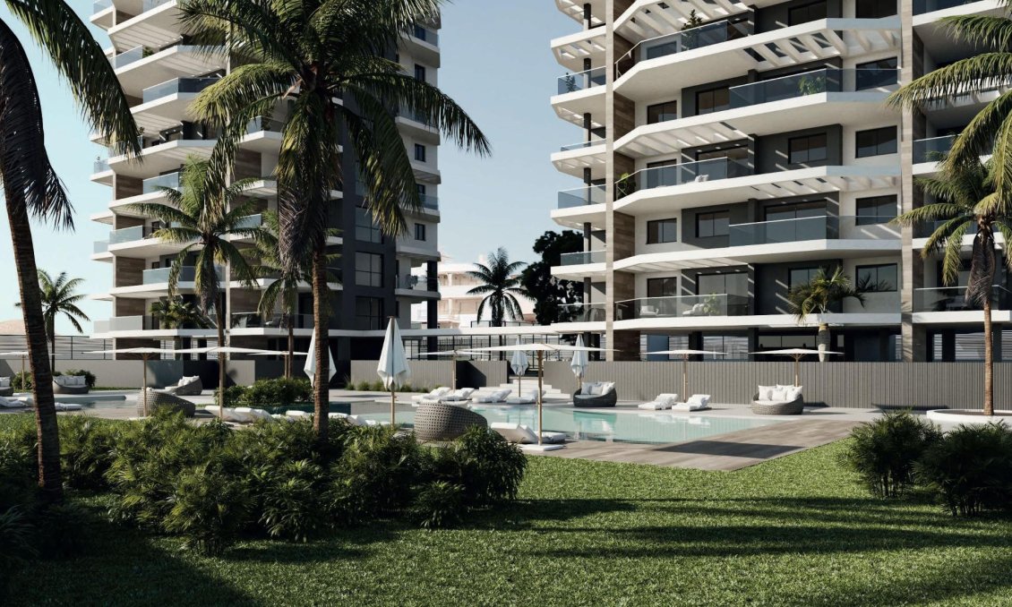 New Build - Apartment -
Calpe - Playa Cantal Roig