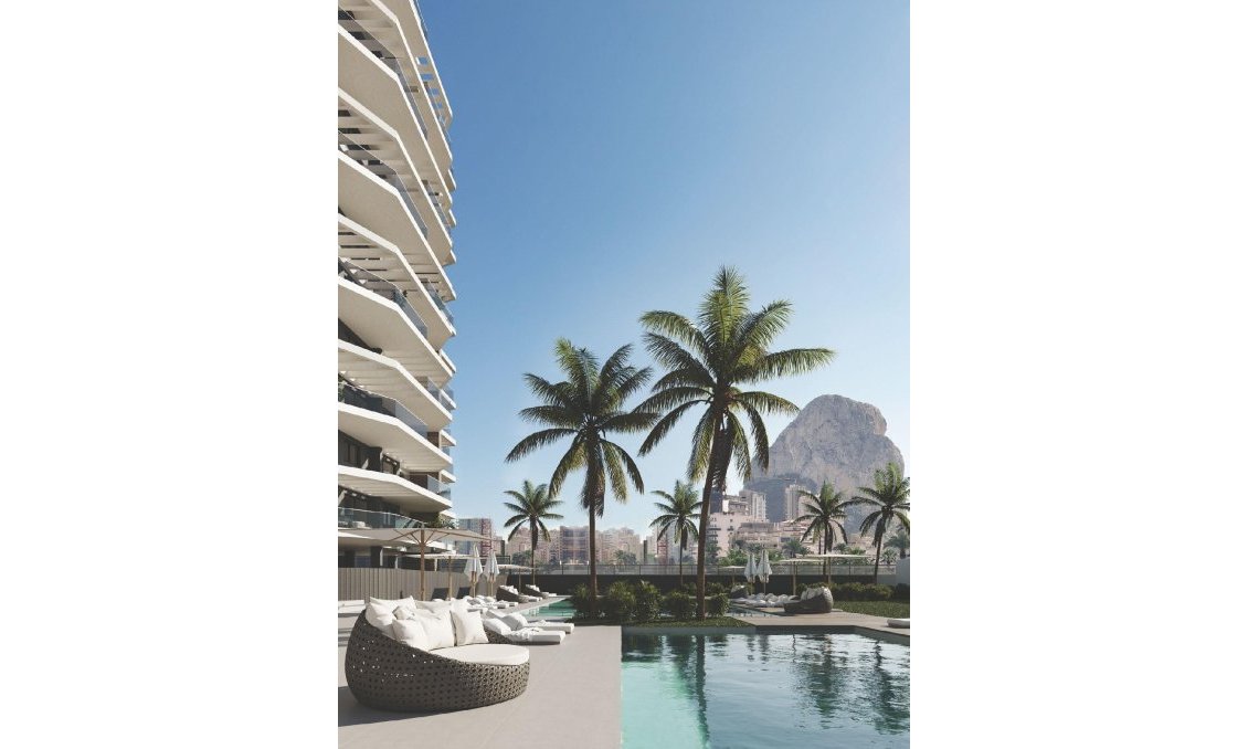 New Build - Apartment -
Calpe - Playa Cantal Roig