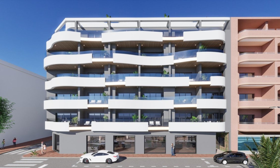 Neue Gebäude - Wohnung -
Torrevieja - Habaneras