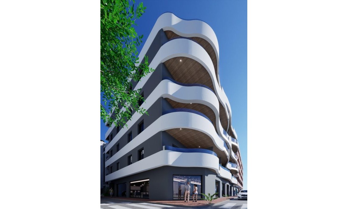 Neue Gebäude - Wohnung -
Torrevieja - Habaneras