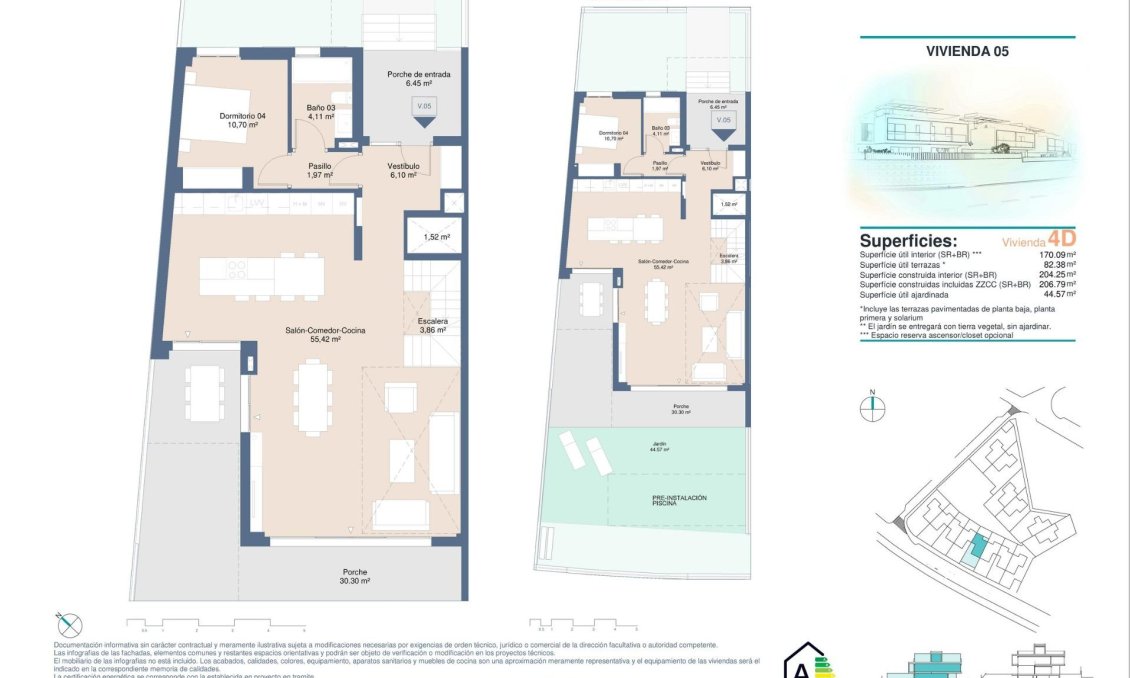 New Build - Town House -
San Juan Alicante - Cabo de las Huertas