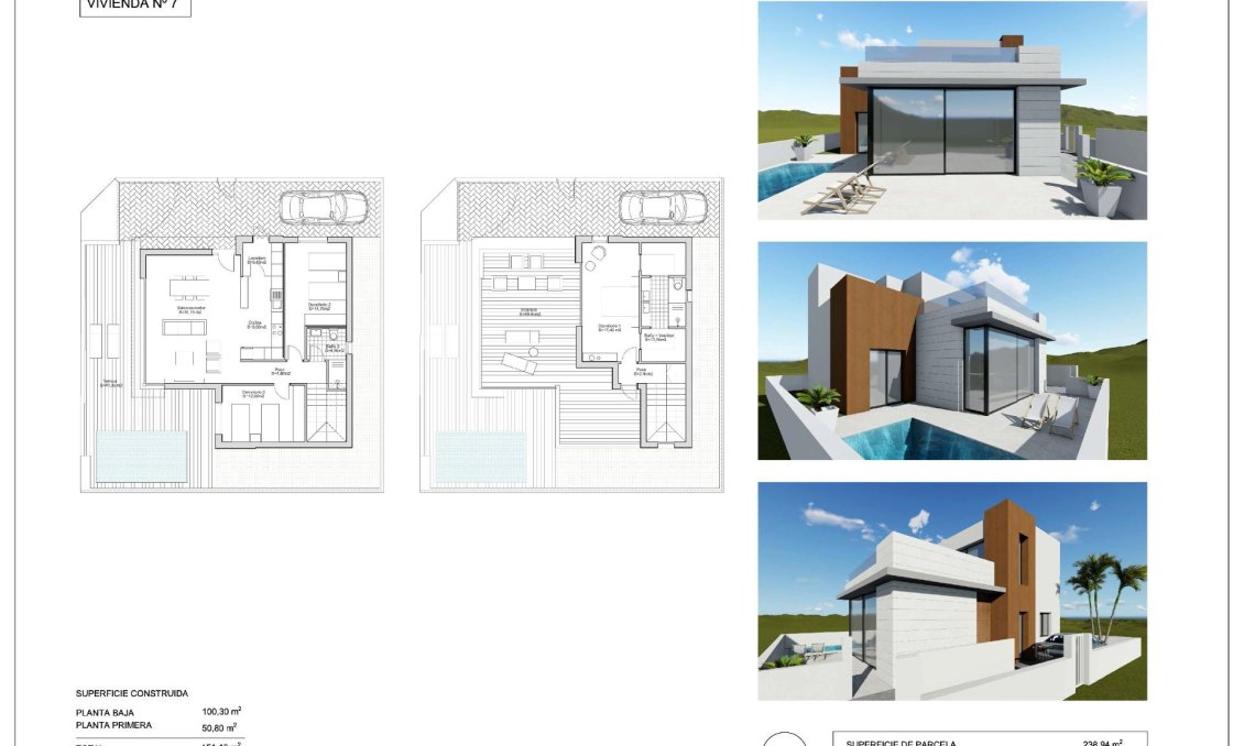 Neue Gebäude - Villa -
Pilar de la Horadada - pueblo