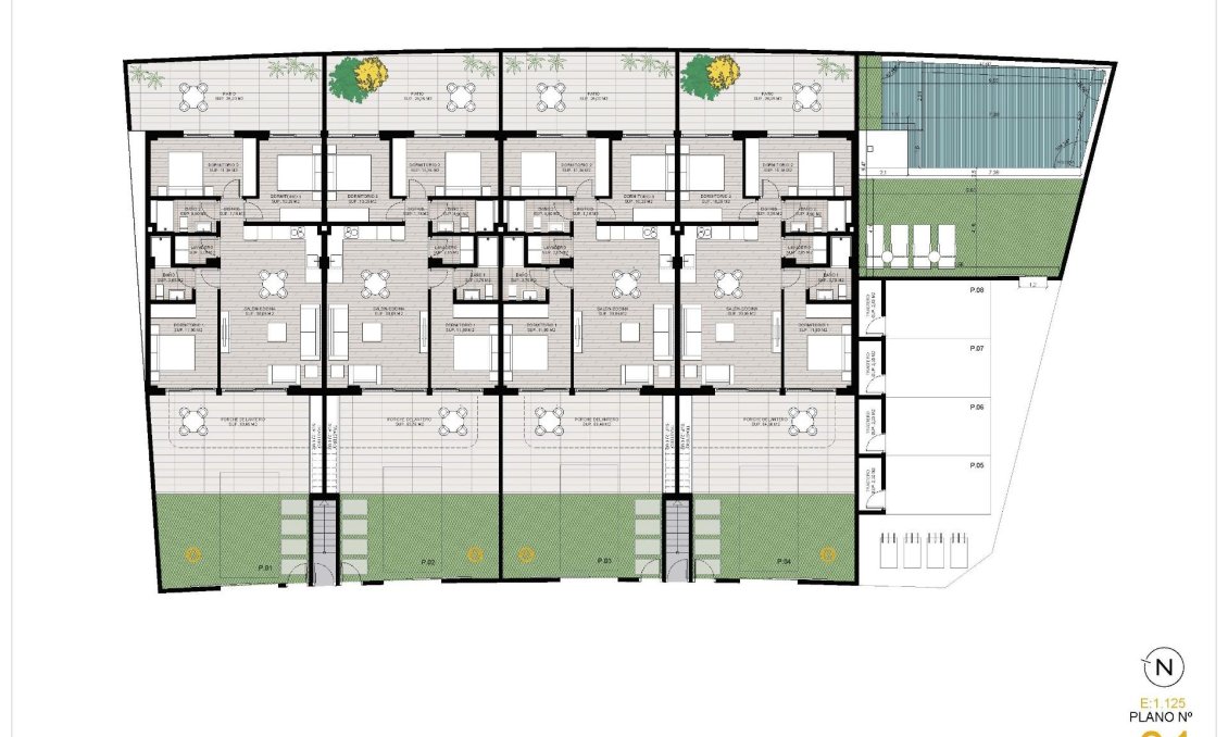 Neue Gebäude - Bungalow -
San Pedro del Pinatar - Los Cuarteros