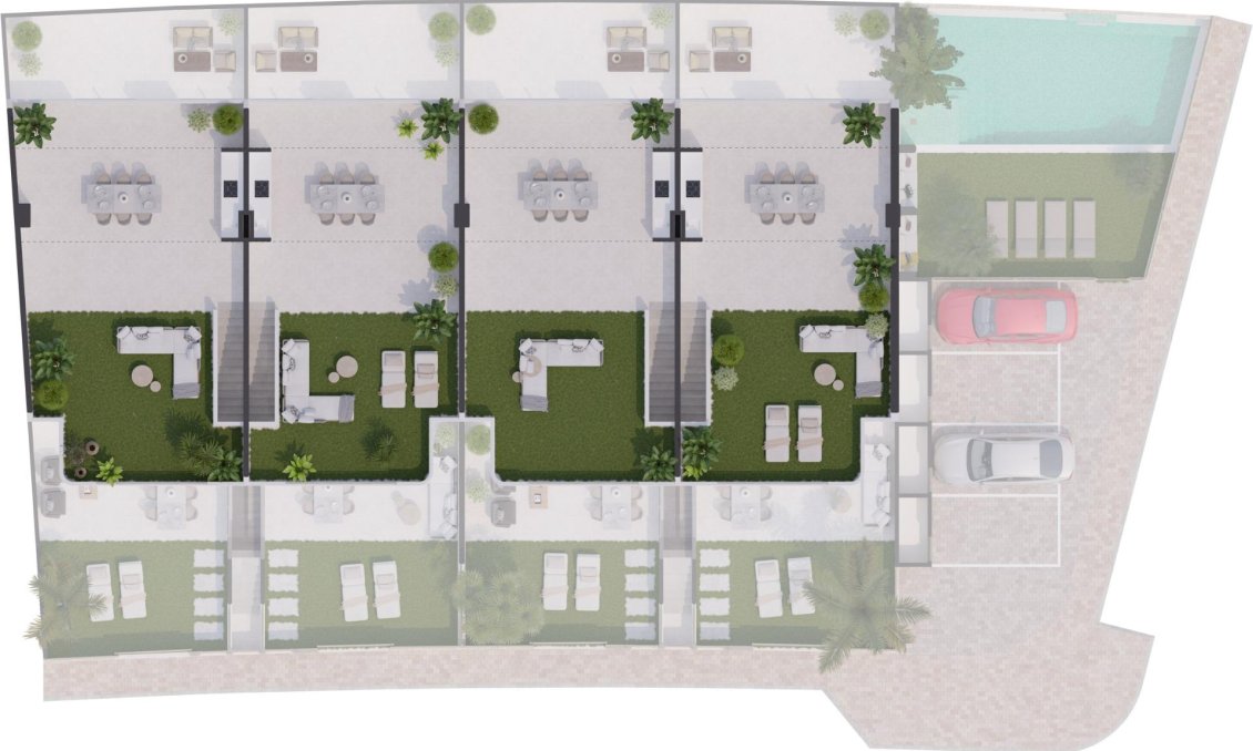 Neue Gebäude - Bungalow -
San Pedro del Pinatar - Los Cuarteros