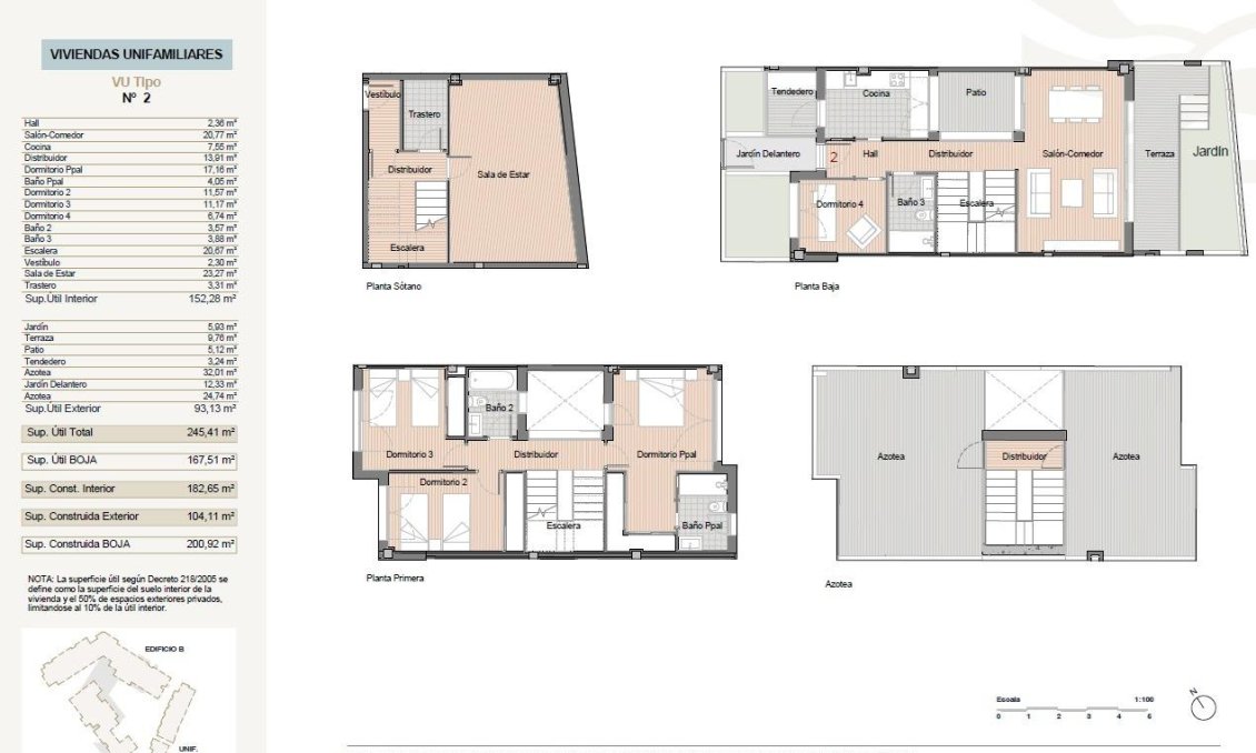 Neue Gebäude - Town House -
Estepona - Polideportivo