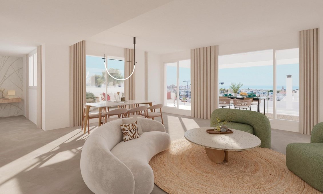 Neue Gebäude - Penthouse -
Estepona - Polideportivo