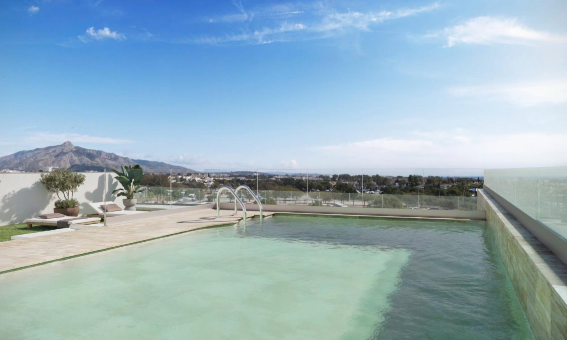 New Build - Apartment -
San Pedro De Alcantara - pueblo