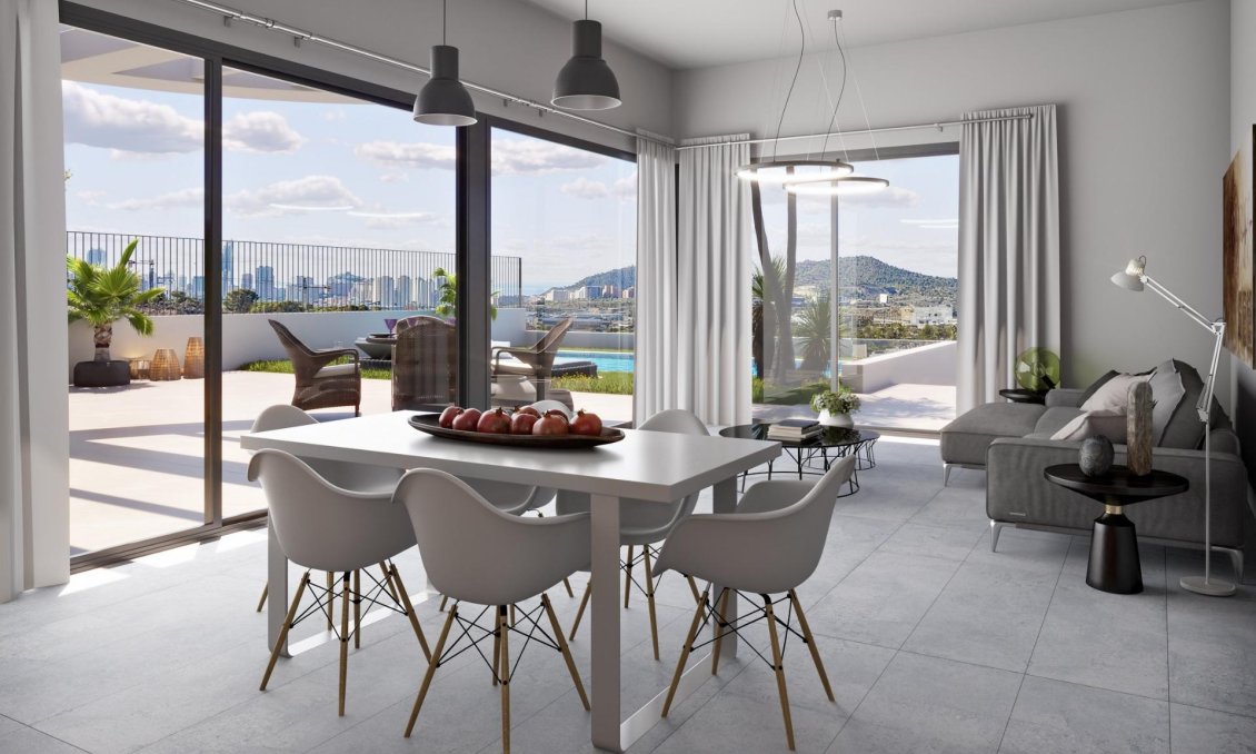 Obra nueva - Villa -
Finestrat - Campana Garden