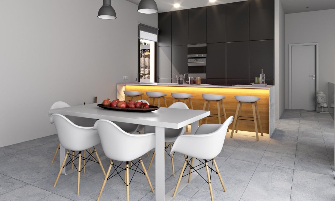 Obra nueva - Villa -
Finestrat - Campana Garden