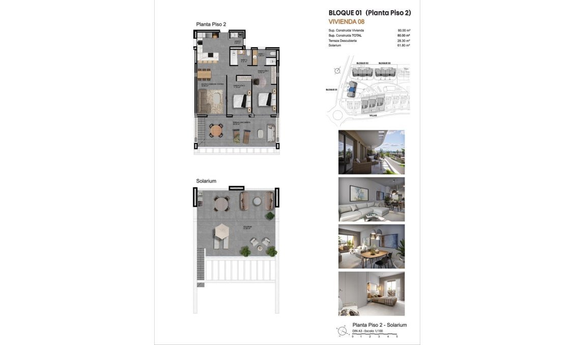 Obra nueva - Ático -
Finestrat - Campana Garden