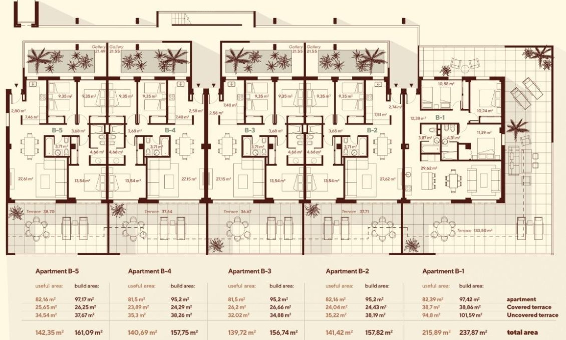 Neue Gebäude - Wohnung -
Mijas - Agua Marina