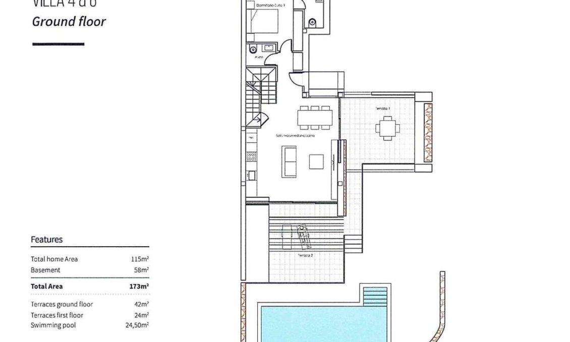 Revente - Villa -
Orihuela - Las Colinas Golf