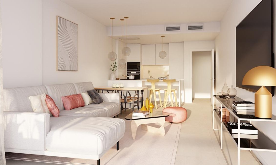 Obra nueva - Apartamento -
San Roque - La Hacienda Golf