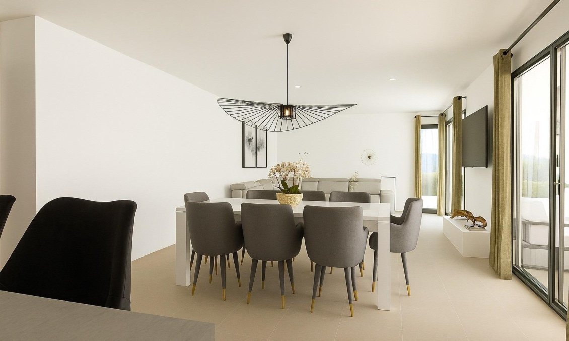 Obra nueva - Villa -
Hondón de las Nieves - Urbaniz La Montañosa