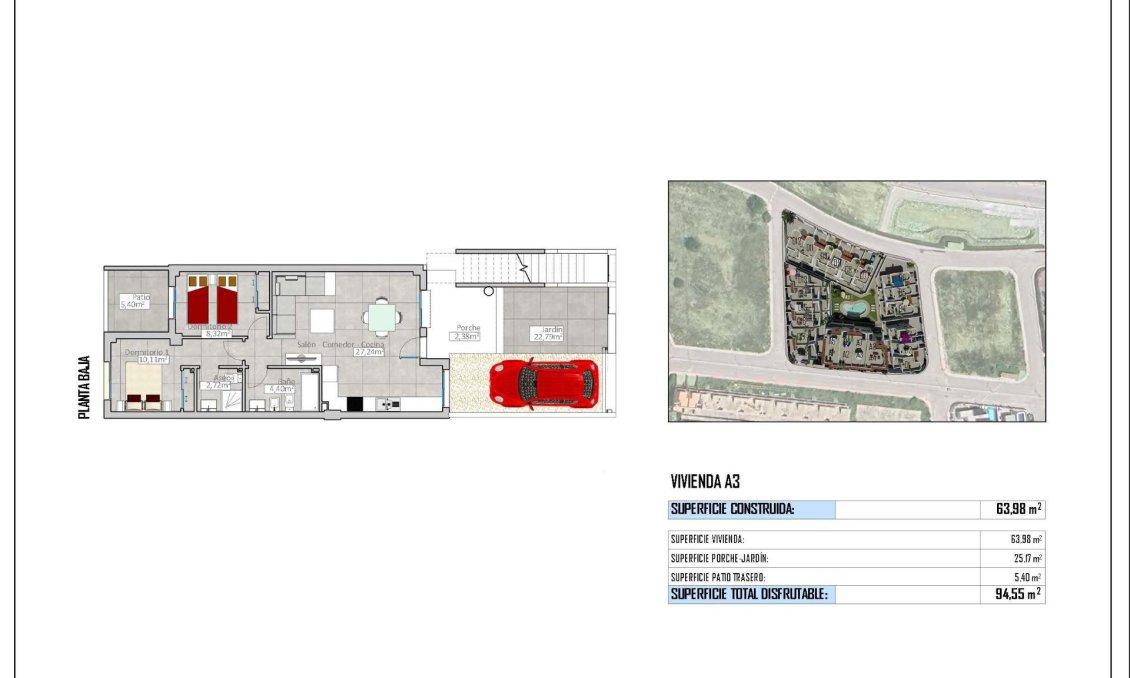 Nouvelle construction - Bungalow -
Cox - San Fernando