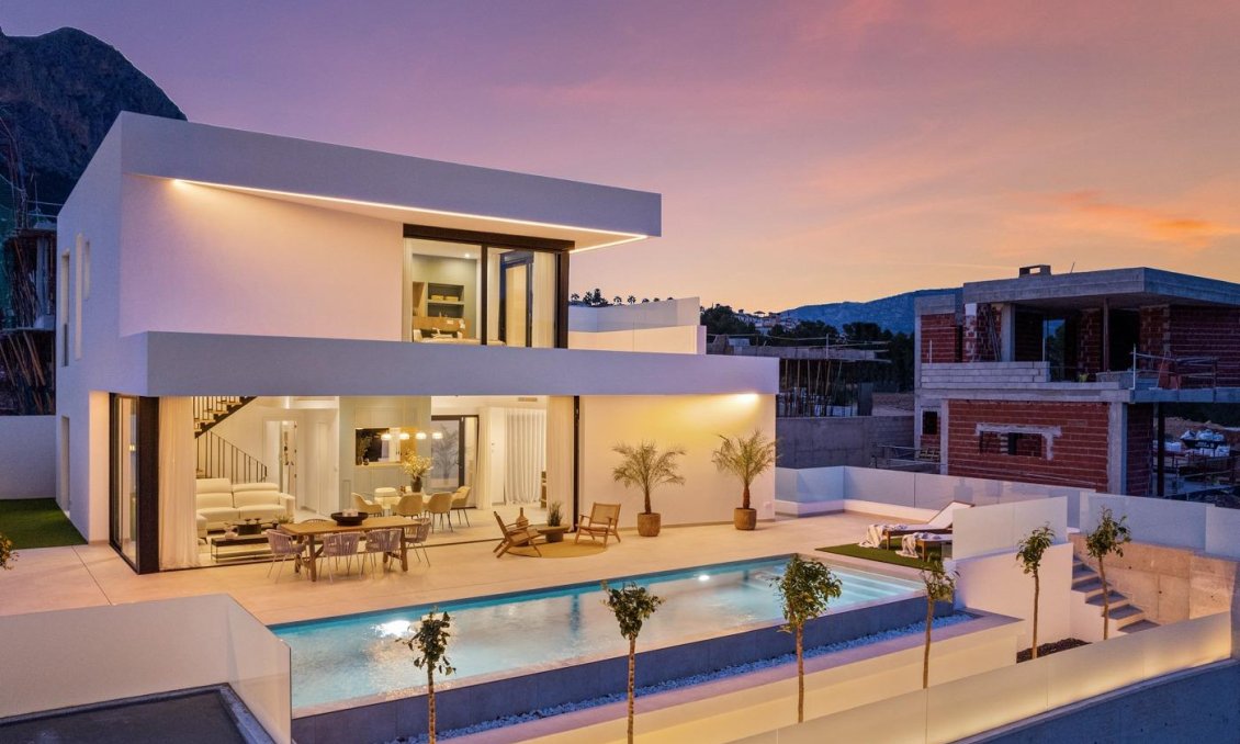 Obra nueva - Villa -
Polop - Urbanizaciones