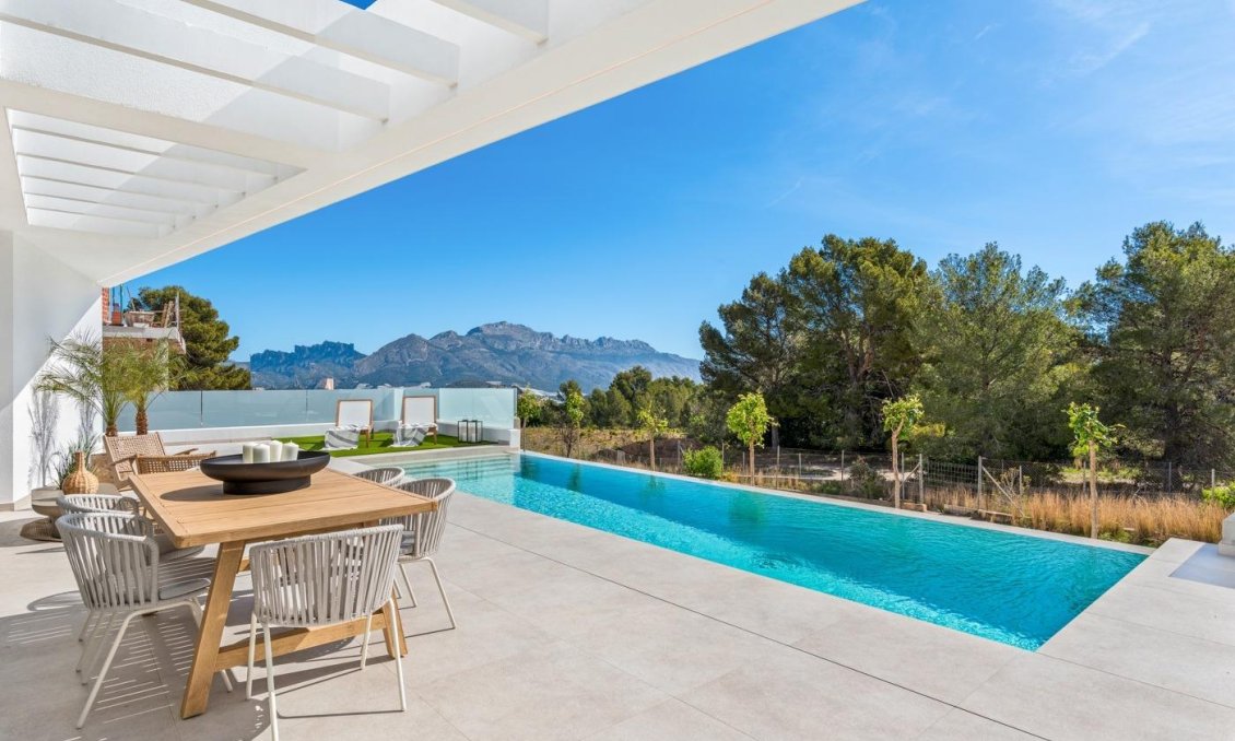 Obra nueva - Villa -
Polop - Urbanizaciones