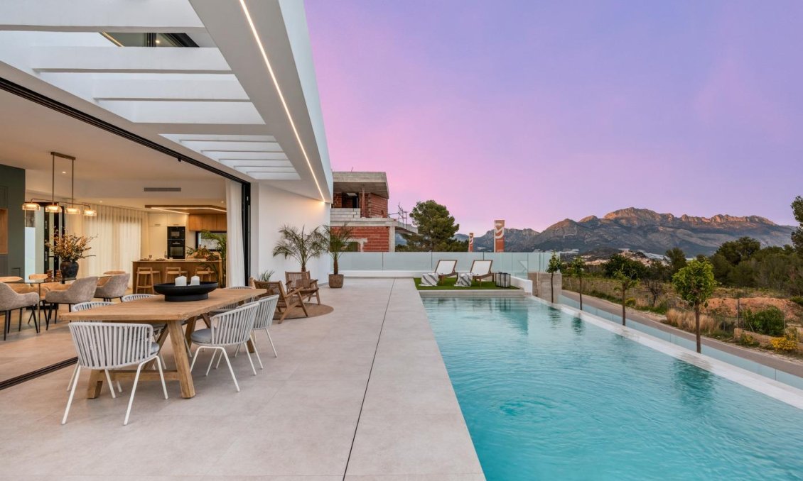 Obra nueva - Villa -
Polop - Urbanizaciones