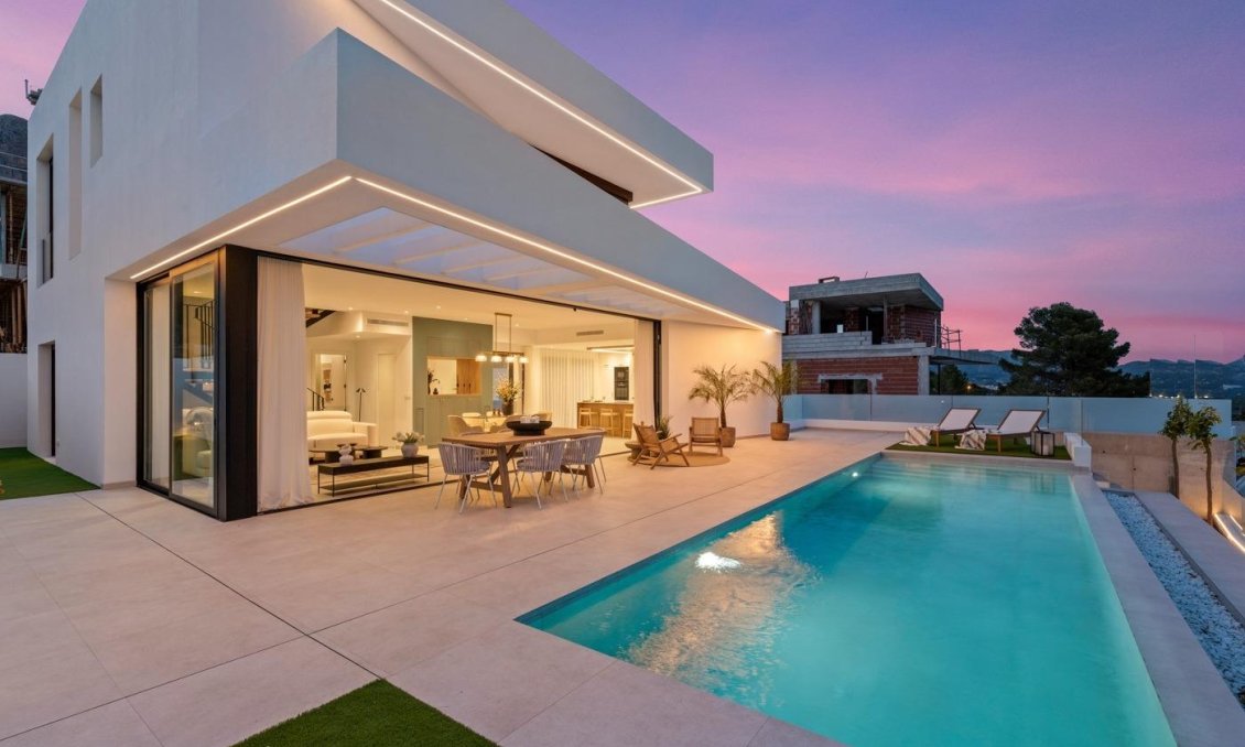 Obra nueva - Villa -
Polop - Urbanizaciones