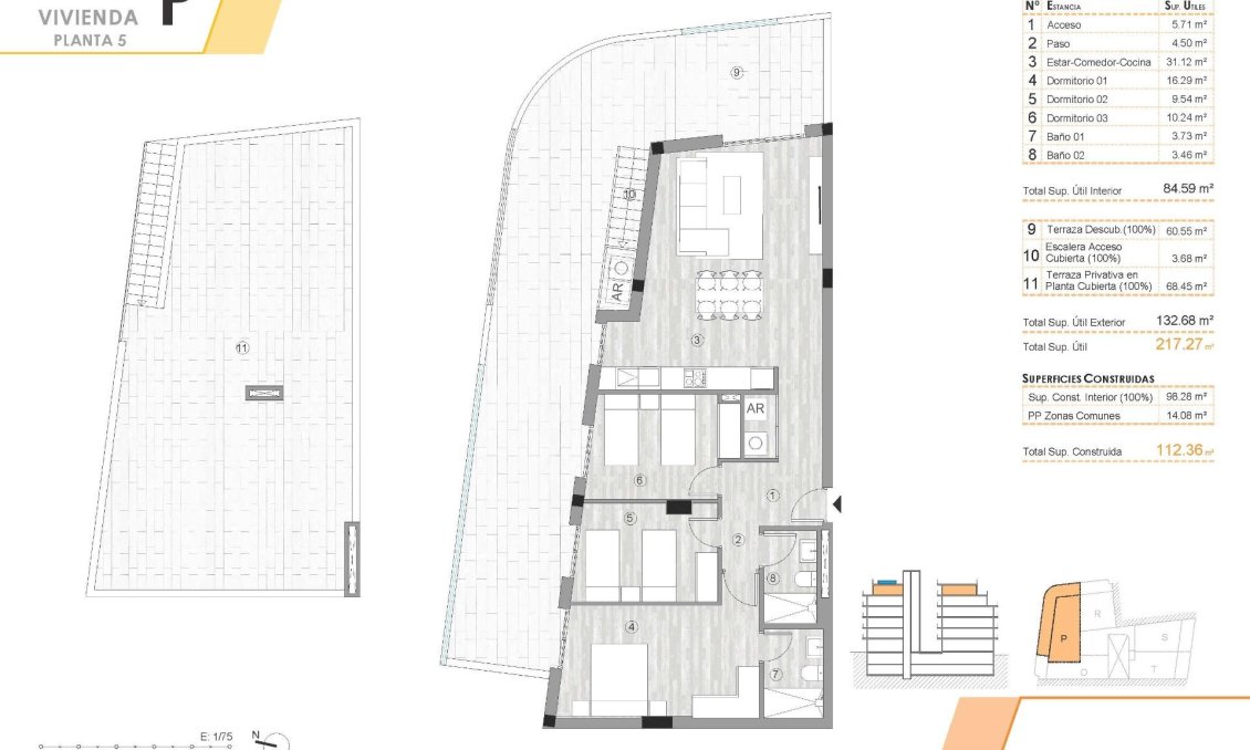 Obra nueva - Ático -
Torrevieja - Centro
