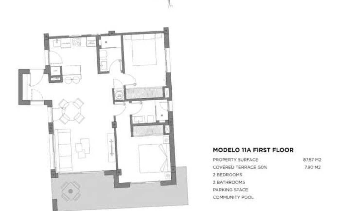 Obra nueva - Apartamento -
Los Alcazares - Parque Diana