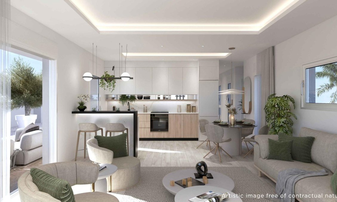 Obra nueva - Ground floor apartment -
Los Alcazares - Parque Diana