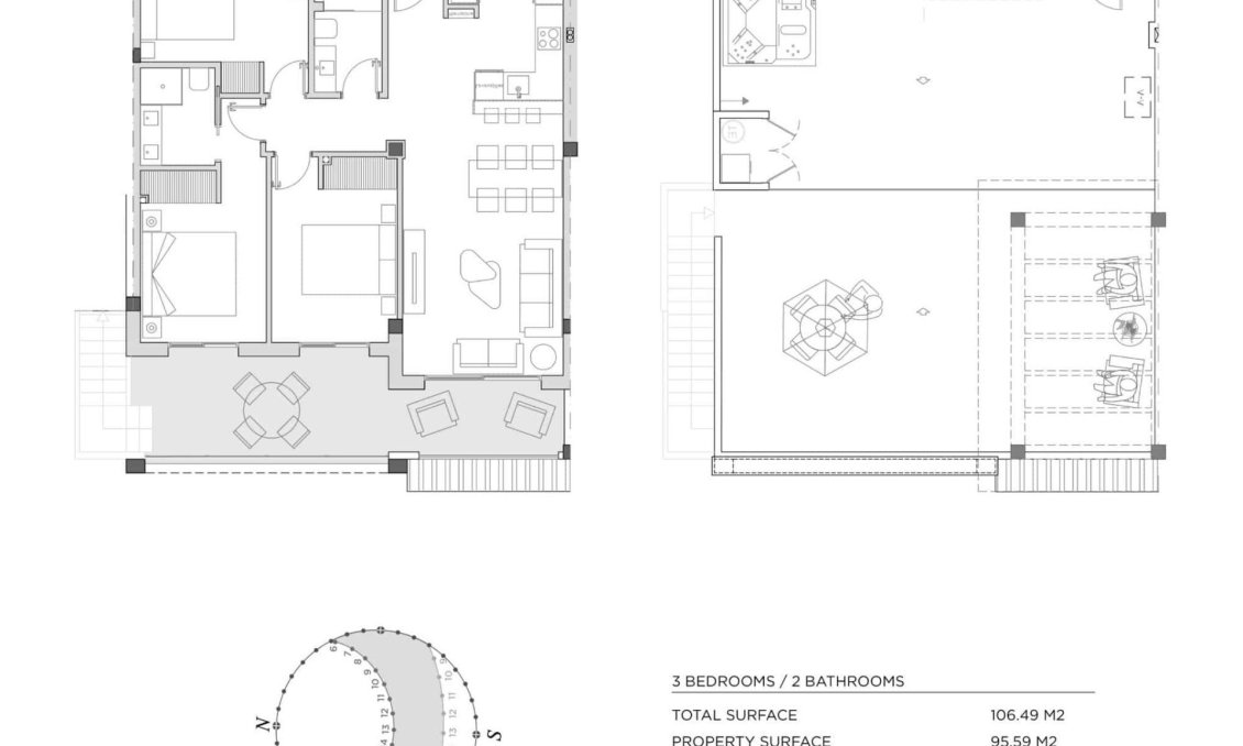 Obra nueva - Top Floor Bungalow -
Rojales - Doña Pepa