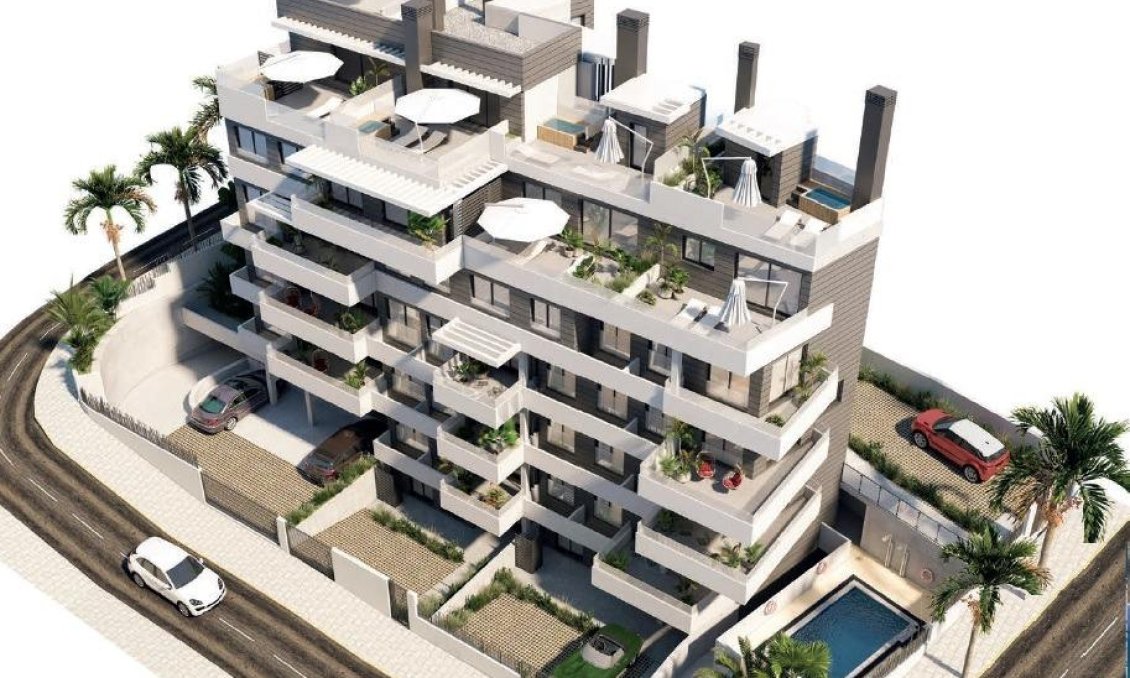 Obra nueva - Apartamento -
Estepona - Playa de La Rada