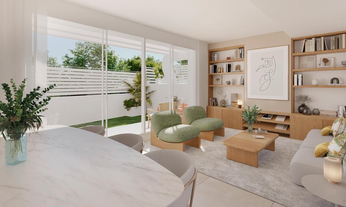 Obra nueva - Apartamento -
Estepona - Polideportivo