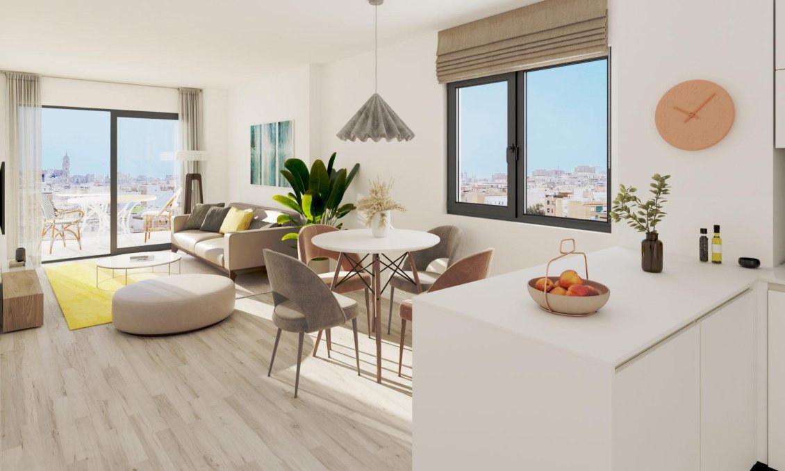 New Build - Apartment -
Málaga - Gamarra