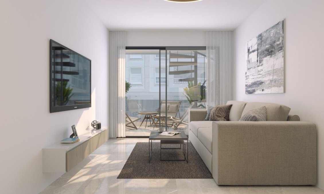 Obra nueva - Apartamento -
Torrevieja - Playa de El Cura