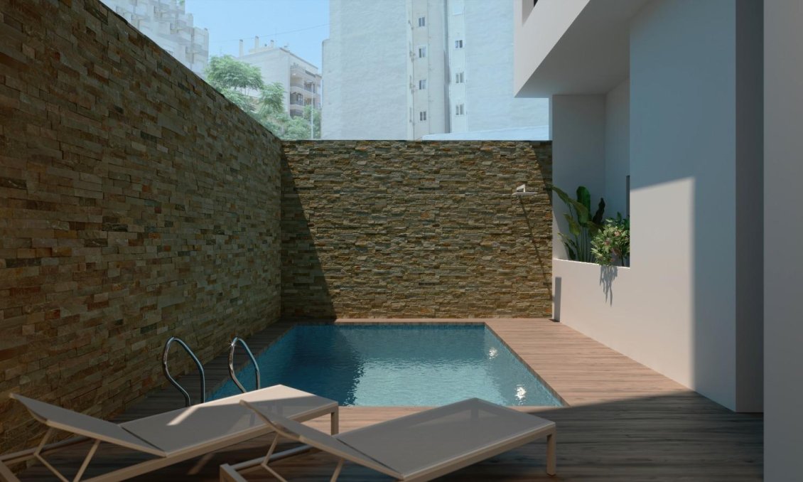 Obra nueva - Apartamento -
Torrevieja - Playa de El Cura