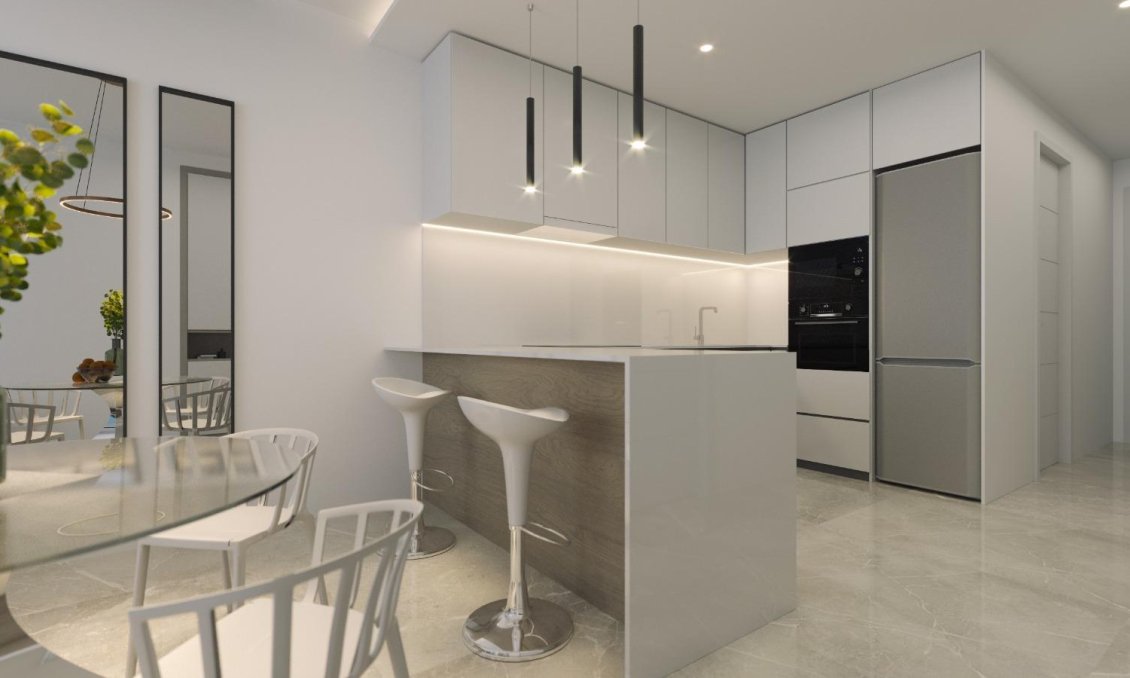 Obra nueva - Apartamento -
Torrevieja - Playa de El Cura