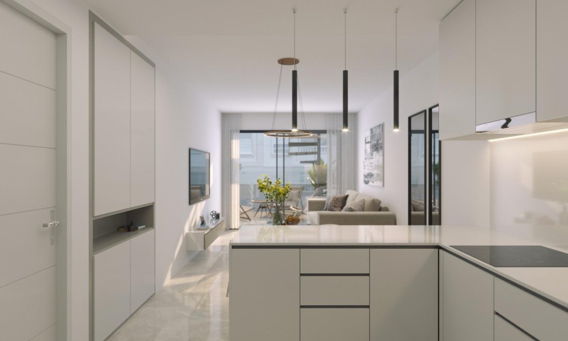 Obra nueva - Apartamento -
Torrevieja - Playa de El Cura