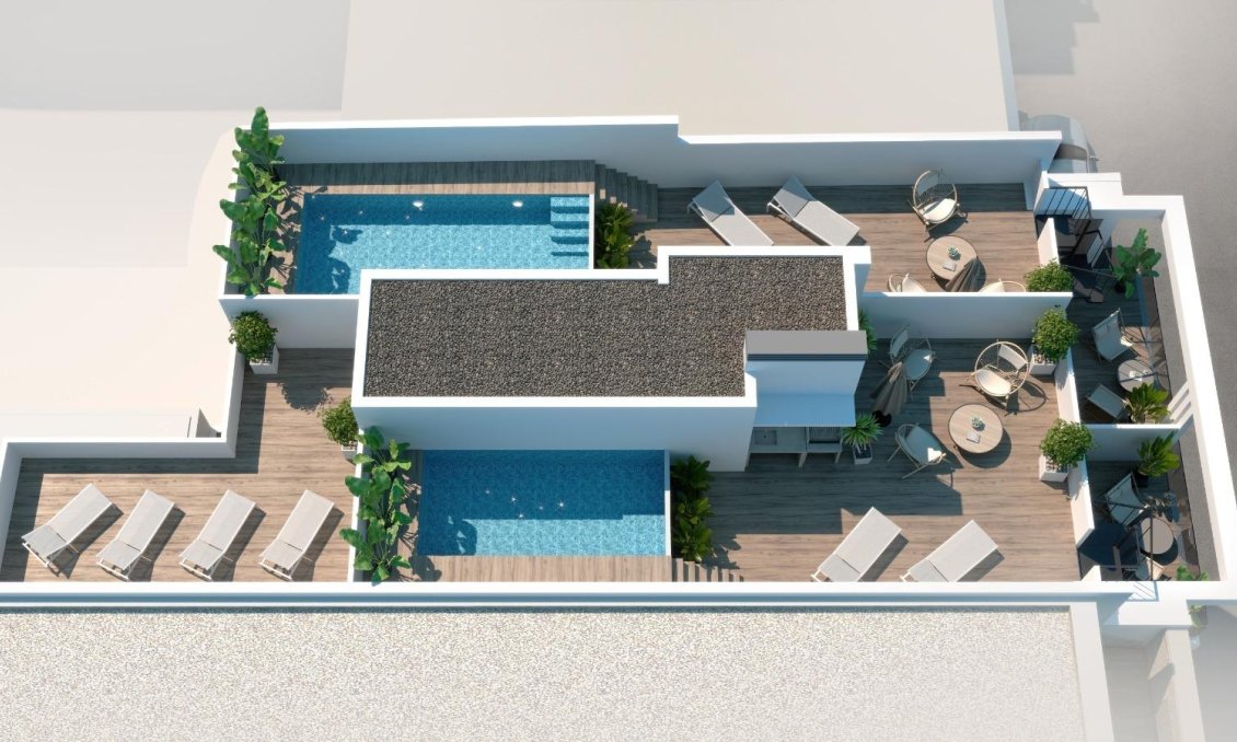 Obra nueva - Apartamento -
Torrevieja - Playa de El Cura